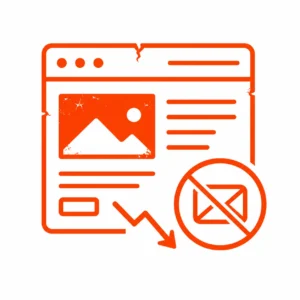 Icon Image for: Your website looks outdated or does not bring enquiries