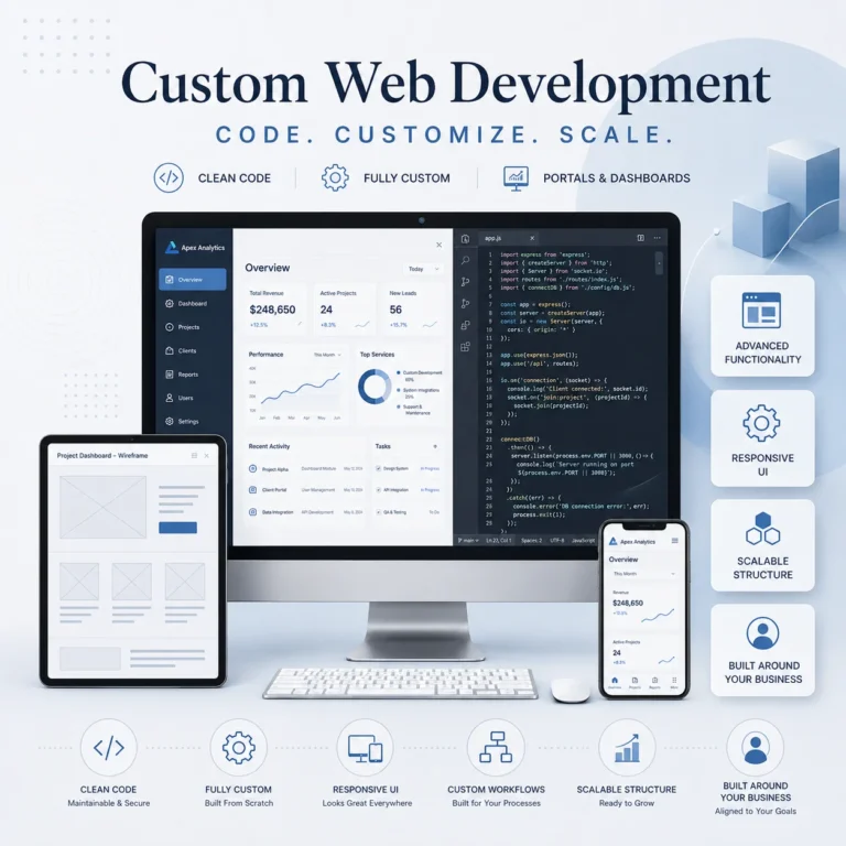 An-image-displaying-Fully-custom-websites-built-with-clean-code-when-your-project-needs-something-outside-of-a-standard-WordPress-setup